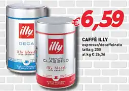 Coal CAFFÈ ILLY espresso/decaffeinato latta offerta