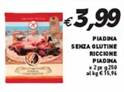 Coal Piadina senza glutine riccione piadina offerta