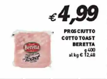 Coal Prosciutto cotto toast BERETTA offerta