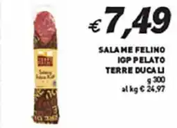 Coal Salame felino igp pelato terre ducali offerta