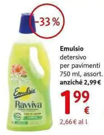 dm drogerie markt Emulsio detersivo per pavimenti  assort. anziché offerta