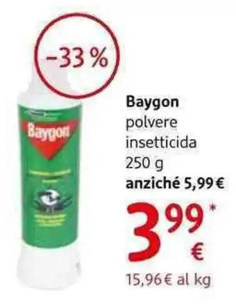 dm drogerie markt Baygon polvere insetticida offerta