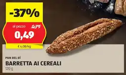 ALDI Pan del dì barretta ai cereali offerta