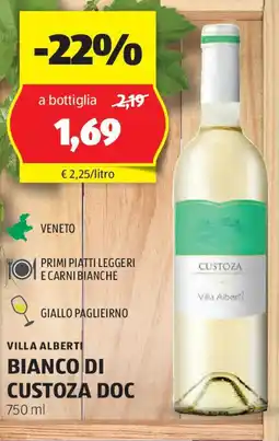 ALDI Villa alberti bianco di custoza doc offerta