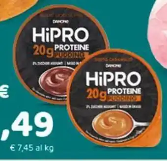 Conad Crema dessert hipro danone cioccolato/ caramello - offerta