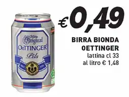 Coal Birra bionda OETTINGER offerta