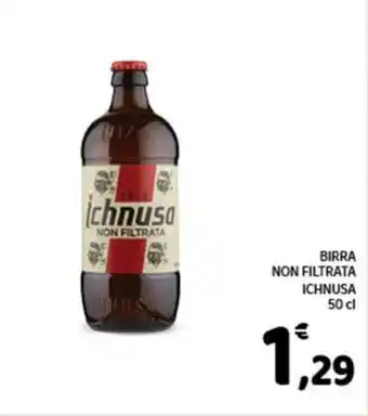 Conad Birra non filtrata ichnusa offerta