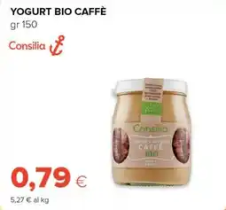 Tigre Consilia yogurt bio caffè offerta