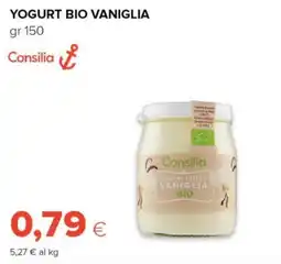 Tigre Consilia yogurt bio vaniglia offerta