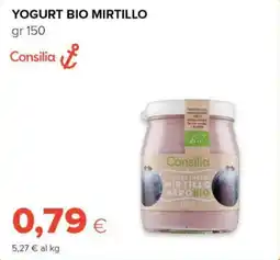 Tigre Consilia yogurt bio mirtillo offerta