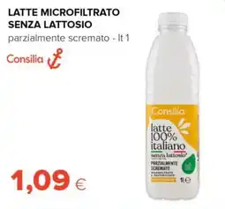 Tigre Consilia latte microfiltrato senza lattosio offerta