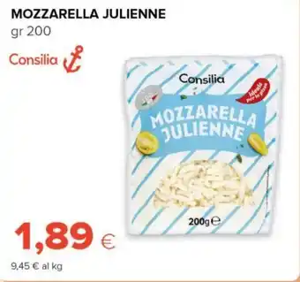 Tigre Consilia mozzarella julienne offerta