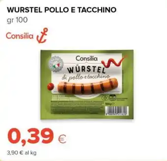 Tigre Consilia wurstel pollo e tacchino offerta