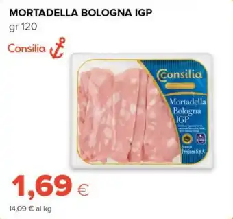 Tigre Consilia mortadella bologna igp offerta