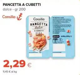 Tigre Consilia pancetta a cubetti dolce offerta