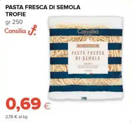 Tigre Consilia pasta fresca di semola trofie offerta