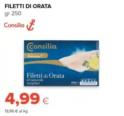 Tigre Consilia filetti di orata offerta