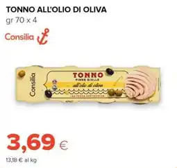 Tigre Consilia tonno all'olio di oliva offerta