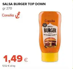 Tigre Consilia salsa burger top down offerta