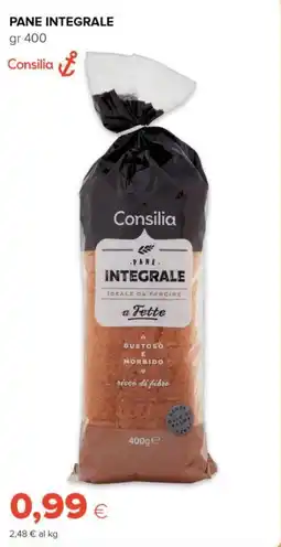 Tigre Consilia pane integrale offerta