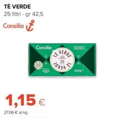 Tigre Consilia tè verde offerta