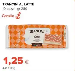 Tigre Consilia trancini al latte offerta