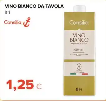 Tigre Consilia vino bianco da tavola offerta