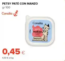 Tigre Consilia petsy paté con manzo offerta