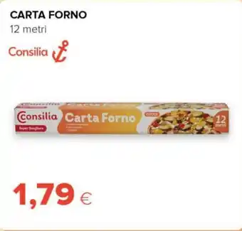 Tigre Consilia carta forno 12 metri offerta