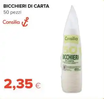 Tigre Consilia bicchieri di carta offerta