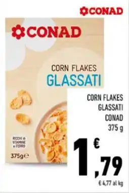 Conad Corn flakes glassati conad offerta