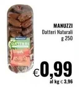 Famila MANUZZI Datteri Naturali offerta