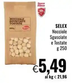 Famila SELEX Nocciole Sgusciate e Tostate offerta