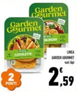 Conad Linea garden gourmet vari tipi offerta