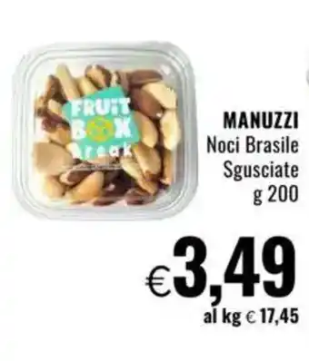 Famila MANUZZI Noci Brasile Sgusciate offerta