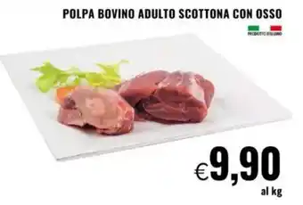 Famila Polpa bovino adulto scottona con osso offerta