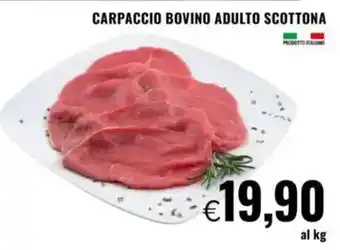 Famila Carpaccio bovino adulto scottona offerta