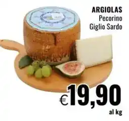 Famila ARGIOLAS Pecorino Giglio Sardo offerta