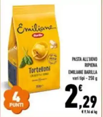 Conad Pasta all'uovo ripiena emiliane barilla vari tipi- offerta