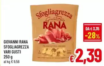 A&O Giovanni rana sfogliagrezza offerta