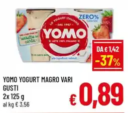 A&O Yomo yogurt magro offerta