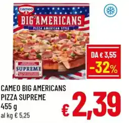 A&O Cameo big americans pizza supreme offerta