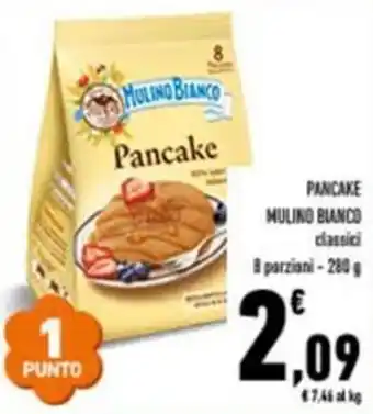 Conad Pancake mulino blanco classici 8 porzioni- offerta