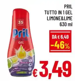 A&O Pril tutto in 1 gel limone&lime offerta