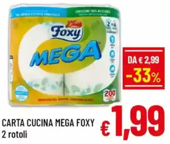 A&O Carta cucina mega FOXY offerta