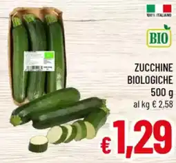 A&O Zucchine biologiche offerta