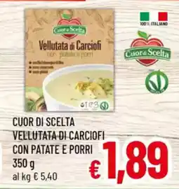 A&O Cuor di scelta vellutata di carciofi con patate e porri offerta