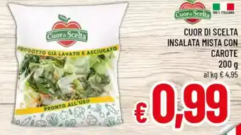 A&O Cuor di scelta insalata mista con carote offerta