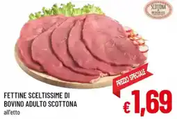 A&O Fettine sceltissime di bovino adulto scottona offerta