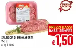 A&O Salsiccia di suino aperta offerta